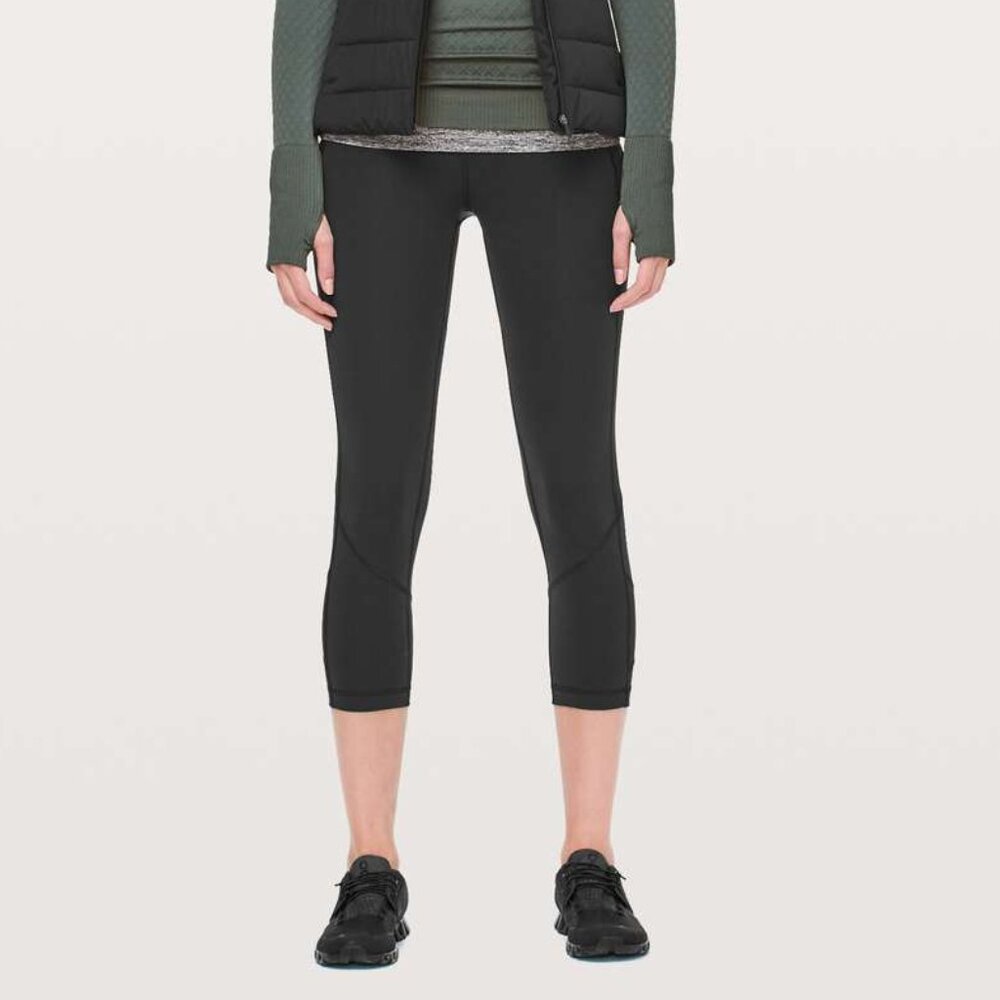 Lululemon Women's Pace Rival Crop 22" Leggings - Black